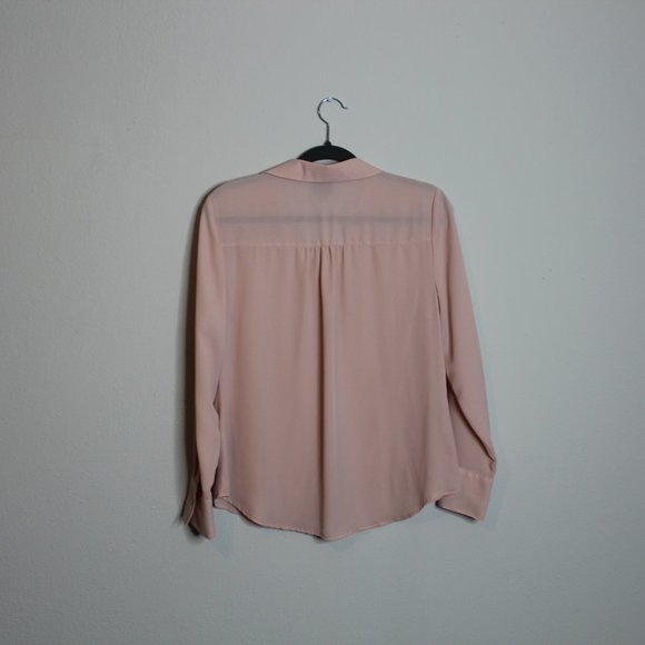 NWOT Long Sleeve Blouse - PETITE Medium - Picture 2 of 4